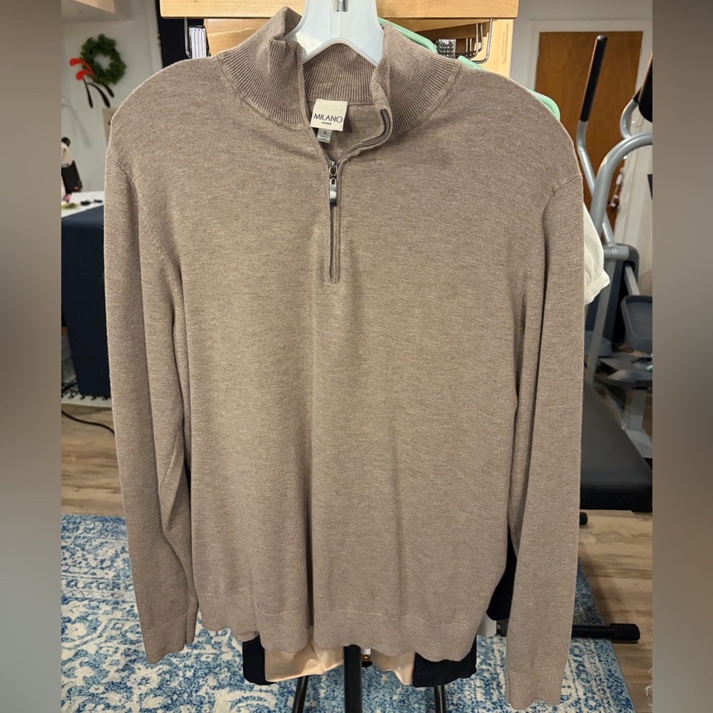 Milano Men’s Quarter Zip Sweater